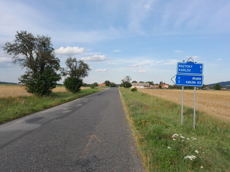 obrázek z trati