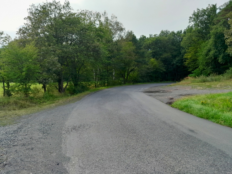 obrázek z trati