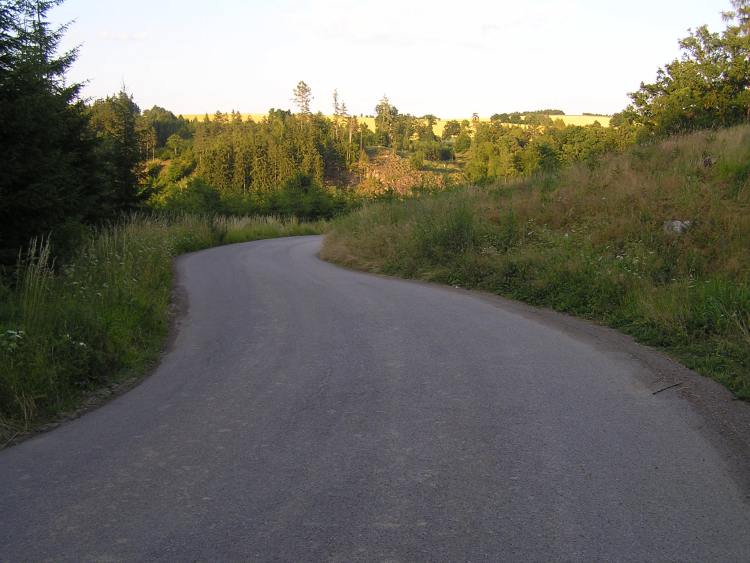 obrázek z trati