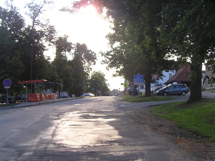 obrázek z trati