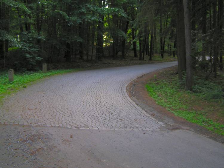 obrázek z trati
