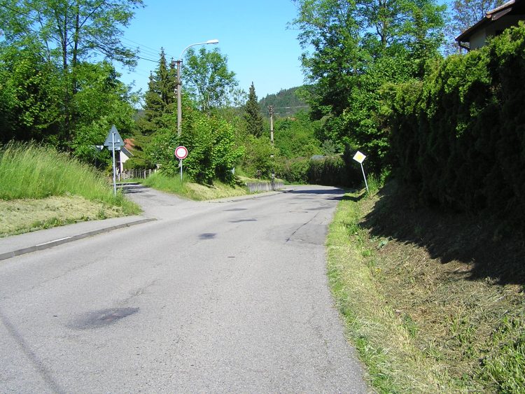 obrázek z trati