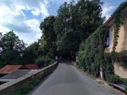 Začátek stoupání na Velkou Bukovou