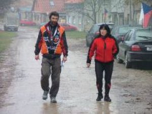 Šlapky v blátě
