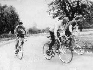 Josef Burgr v zatáčce